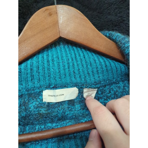 Sleeping On Snow Anthropologie Wool Alpaca Blend Sweater - Picture 4 of 5